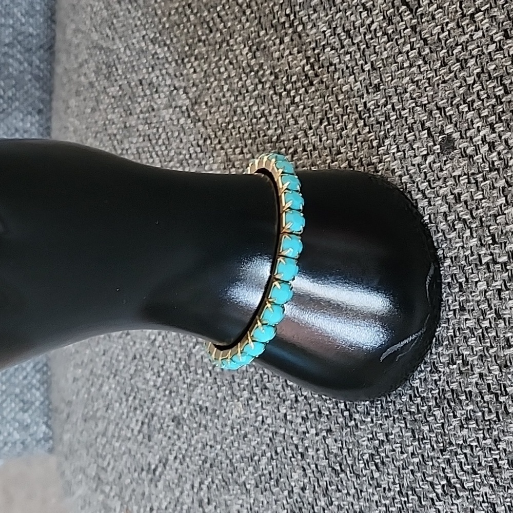 Turquoise colour bracelet - Picture 1 of 4